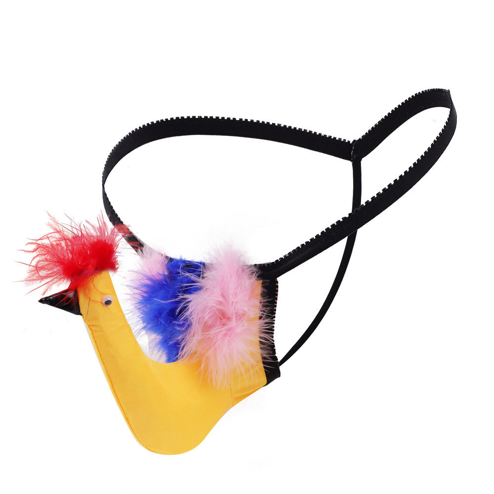 Men's Creative Cartoon Bird Sexy Thong