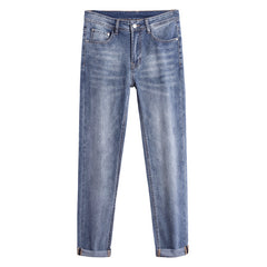 Men's High-end Quality Embroidered Stretch Jeans