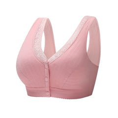 Lace Front Threaded Bra