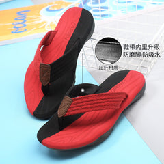 2024 Men's New Soft-soled Fashion Flip-flops Casual Beach Sandals