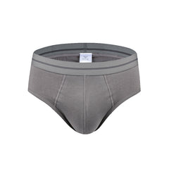 Men's Pure Cotton High Elastic Comfortable Briefs