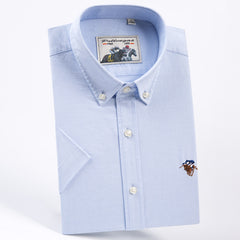 Men's Pure Cotton Breathable Plaid Casual Shirt