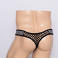 Men's Sexy Transparent Mesh Low Waist Stretch Briefs