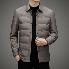 Lightweight lapel business casual jacket