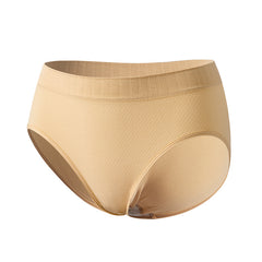 [ 5PCS ] Cotton Large Size Seamless Sexy Solid Color Panties