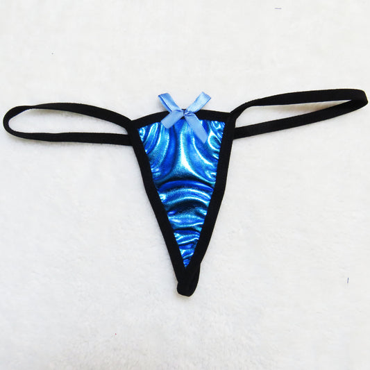 Sexy Patent Leather Thong