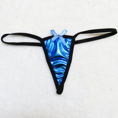 Sexy Patent Leather Thong