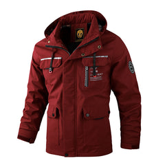 Men's Casual Parka Hooded Jacket