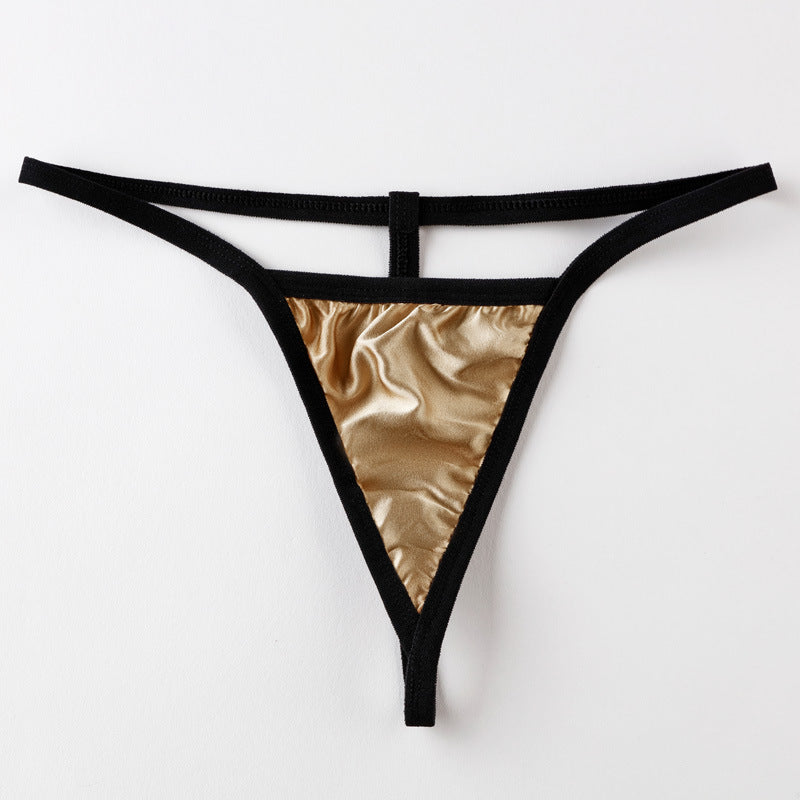 100% Mulberry Silk Low Rise  Thong