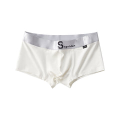 Men's Cotton Low Rise Boxer Briefs Sports Breathable Boxer Briefs