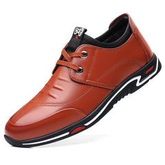 Neue lässige, atmungsaktive Lederschuhe