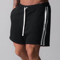 Men's Summer Fitness Running Training Breathable Stretch Casual Sports Shorts