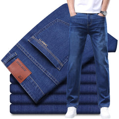 Men's New Loose Simple Classic Business Casual Jeans