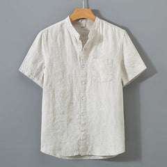 Men's Cotton and Linen Casual Shirts
