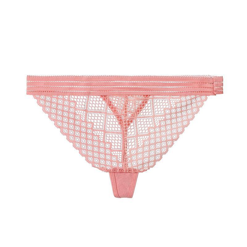 Lace Mesh Hollow Skin-friendly Sexy and Comfortable Thong