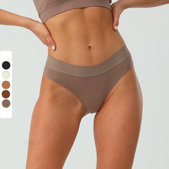 Women's Pure Cotton Low-waist Sexy Seamless Comfortable Thong