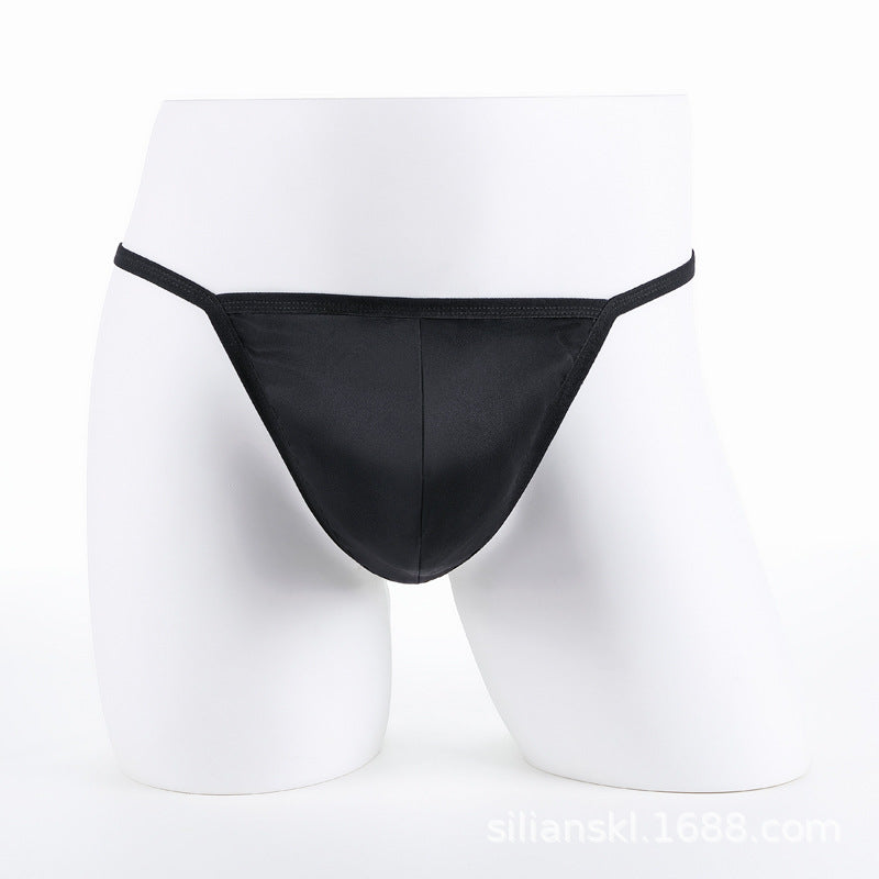 100% Mulberry Silk Sexy Low Rise Thong