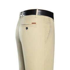 Men's Straight Loose Elastic Business Casual Pants