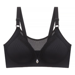 Plus Size Wireless Push Up Full Cup Bra