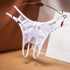 Lace Crotchless Transparent Sexy Thong
