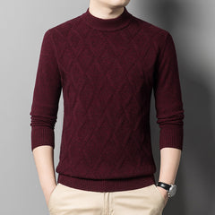 New Thickened Half Turtleneck Sweater