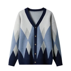 2023 New V-neck Loose Casual Knitted Cardigan