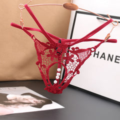 Sexy Transparent Hot Crotchless Thong