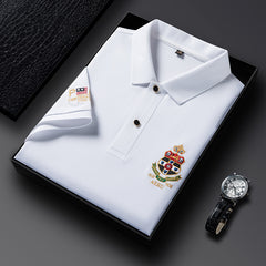 2023 Men's Fashion Lapel Short Sleeve POLO Shirt