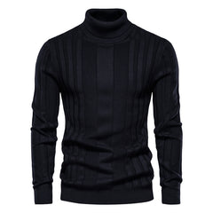 Turtleneck Casual Warm Solid Color Sweater