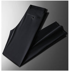 2023 New Anti-wrinkle Business Casual High-end Elastic Slim Straight Trousers