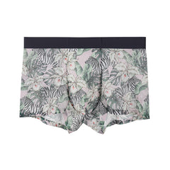 Men's Printed Mesh Sexy Breathable Seamless Panties