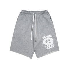 Men's Fashionable Kapok Print Casual Sports Shorts