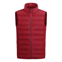 Men's Winter High Quality Warm 90% White Duck Down Vest