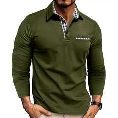 New Men's Cotton Polo Shirt