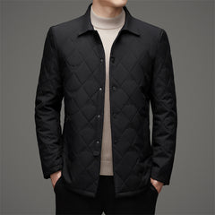 Thick warm lapel jacket