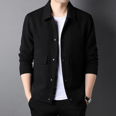 2024 New Men's Casual Lapel Loose Jacket