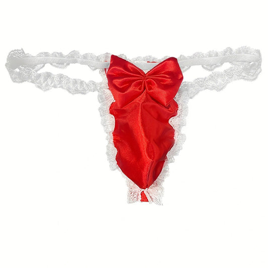 Men's Lace Low Rise Sexy Thong