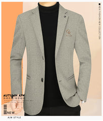 Thin business casual suit
