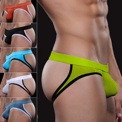 Men's Sexy Mesh Hole Breathable Fashion Sexy Thong