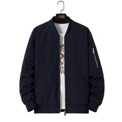 Men's Casual Embroidered Bomber Jacket