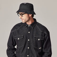 Men's Loose and Versatile Workwear Denim Jacket