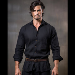 Men's Vintage Cotton and Linen Shirts