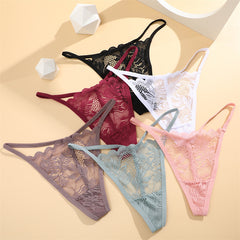 New High Elastic Seamless Breathable Sexy Comfortable Lace Thong
