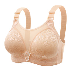Thin full cup push up bra