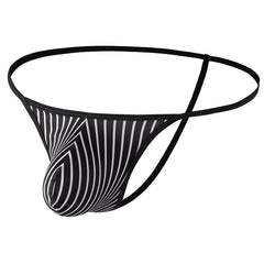 Men's Striped Sexy Thong