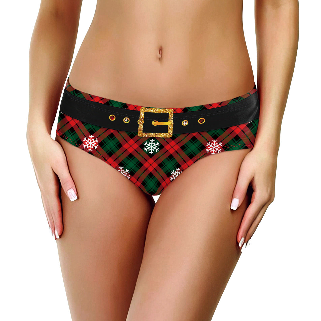 2024 Sexy Christmas Print Briefs