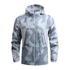 Men's Outdoor Casual Quick Dry Windproof Hiking Jacket