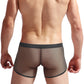 Men's New Sexy Mesh Transparent Boxer Briefs