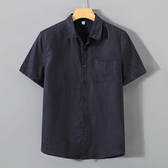 Men's Cotton and Linen Casual Shirts