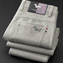 Men's Winter Thick Warm Woolen Casual Pants